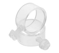 Kichvoe Anelli di Montaggio per Portabandiera 2 Pezzi con Clip e Viti in Plastico per Prevenire L'intreccio della Bandiera, Compatibili per Giardino e Uso Commerciale