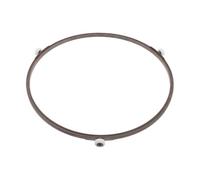 Kichvoe Anello Rotante per Microonde 23 Cm Supporto per Vassoio in Vetro Resistente alle Alte Temperature Design a Tre Ruote per Distribuzione Uniforme del Calore Ricambio Compatibile