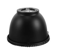 Kichvoe Apparecchio di illuminazione per rettili, paralume a cupola con copertura a rete per lampada riscaldante UVB, lampade basculanti, accessori per il riscaldamento del terrario, diametro