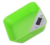 Kichvoe Bilancia Digitale da Cucina Ciotola Integrata, Precisione 1 G, Design Portatile Verde senza Batterie, Bilancia Alimentare Compatta per Cucina e Preparazione Dolci