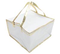 Kichvoe Borse Isolanti Cibo Borsa Termica Per Alimenti Borse Per La Conservazione Degli Alimenti Buste Per Cibi Caldi Termico Borsa Termica Da Viaggio Isolata Stoffa Bianca Colore Casuale