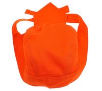 Kichvoe Cappello da Saldatore per Donna, Berretto Sottocasco Arancione in Plastica Policarbonato, Compatibile Casco, Anti-sudore e Antipolvere per Molatura e Raccolta