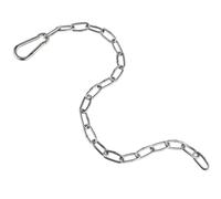 Kichvoe Catena di Prolunga in Ferro per Maniglia Fitness Doppia Presa, Accessorio per Macchine a Cavo Palestra, Adatta per Allenamento Tricipiti, Bicipiti e Schiena a Casa in Palestra