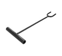 Kichvoe Chiave per Arresto Rapido Valvole Manico a T Nero in Ferro per Valvole Acqua Utensile Multifunzionale Design Lunga Forchetta a U per Multipli