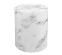Kichvoe Coperchio Per Pattumiera Leggera Da Cucina Design Moderno in Marmo Pattumiera Da Bagno Pattumiera in Plastica