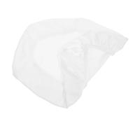 Kichvoe Copertura Serbatoio WC Bianco Protettore Antipolvere Elasticizzato Lavabile Lavatrice Facile da Installare Design Moderno per Bagno
