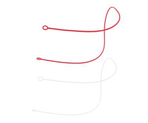 Kichvoe Cordino degli Morbido in per Silicone Pezzi 2 e la Auricolari Design Staccabile Resistente e Affidabile per Prevenire Caduta Eventi e Concerti