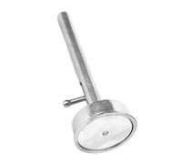 Kichvoe Cucchiaio per Polpette in Alluminio Argento Forma Rotonda, Maker di Polpette Uniformi e Comodo per Cucina Casalinga