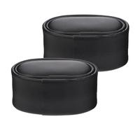 Kichvoe Cuscini per Orologi Automatici in Pu Nero Spugna Design Confortevole 2 Pezzi per Proteggere e Conservare Orologi Meccanici Accessori per Winder