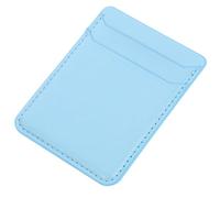 Kichvoe Custodia Adesiva per Cellulare Portacarte Elegante Doppio Strato in Pu, Design Sottile e Capiente per Carte per Uso Quotidiano