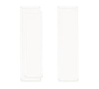 Kichvoe Cuvetta in Vetro da Laboratorio 2 Pezzi 5 Mm Percorso Ottico Microcuvetta di Lettura Accurata Compatibile Spettrofotometri Uso Chimico Farmaceutico