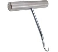 Kichvoe Gancio per Corda in Acciaio Inox per Macchina Incordatrice Racchette da Tennis e Badminton, Estrattore per Incordatura Punta a T, Attrezzo per Riparazione e Infilatura Corde