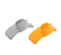 Kichvoe Imbuto Riutilizzabile e Lavabile in Lavastoviglie Clip per Bordo Pentola Silicone in 2 Pezzi e Filtraggio di Zuppe e Marmellate per Cucina Familiare
