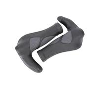 Kichvoe Impugnature Antiscivolo in PVC per Manubrio Mountain Bike Nero, Migliorano Sicurezza e Efficienza in Salita Durante la Guida