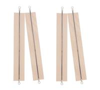 Kichvoe Kit 4 Pezzi Striscia Riscaldante per Termosigillatrice, Filo Riscaldante 240 Mm X 3 Mm Nastro Isolante, Ricambi per Macchina Sigillatrice Manuale per Imballaggi