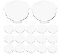 Kichvoe Lenti Vr Biconvesse Alate 25mm 20 Pezzi per Visori 3d, Accessori di Ricambio Leggeri e Compatibili per Smartphone e Console, Esperienza Realtà Virtuale Immersiva