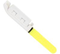 Kichvoe Luce Allarme per Canna da Pesca Campanello, Segnalatore Acustico e Luminoso Verde, Piccolo e Leggero, per Pesca Notturna e Attrezzatura Esterna