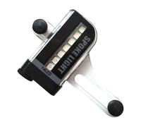 Kichvoe Luce LED per Raggi di Bicicletta 14led Doppia Faccia Colorata 30 Pattern, Resistente e Brillante, Accessorio Sicurezza per Ciclismo Notturno, visibilità a 360° per Bici Sportive