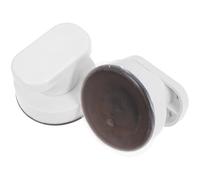 Kichvoe Maniglie a Ventosa per Porte Doccia e Frigorifero 2 Pezzi, Tirata della Tazza Antiscivolo senza Foratura, per Armadi, Cassetti e Coperchi Wc, Installazione Facile e Stabile