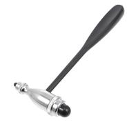 Kichvoe Martello Neurologico Diagnostico Colore Casuale Doppia Testa in Lega di Zinco e Pvc per Riflessi Muscolari, Sterilizzabile, Adatto per Esami Neurologici a Casa
