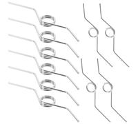 Kichvoe Molle di Ricambio in Acciaio Inossidabile per Potatori a Mano a Molla, Set da 10 Molle Resistenti per Forbici da Giardinaggio, Parti di Sostituzione per Cesoiatura di Alberi