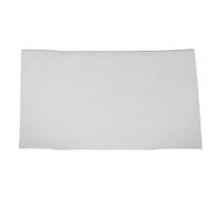 Kichvoe Mollettone per Asse da Stiro Bianco Spugna Traforata Antiscivolo e Resistente al Calore, Imbottitura 130x70 Cm per Lavanderia e Sala da Cucito