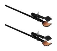 Kichvoe Morsetto Regolabile da Laboratorio in Ferro, 2 Pezzi Supporto per Tubo e Becher, Strumenti per Sostegno in Laboratori di Ricerca Chimica e Scienze