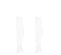 Kichvoe Ornamento Appeso Manica a Vento Giapponese a Forma di Carpa 2 Pezzi Bianco 70 Cm Decorazione da Esterno per Giardino e Festa Fai da Te