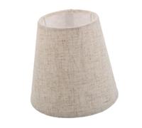 Kichvoe Paralume Beige Conico per Lampada da Comodino, Diffusione Luce Eccellente e Resistente, Adatto per Camera da Letto Contemporanea ed Elegante