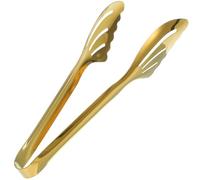 Kichvoe Pinza per Alimenti in Acciaio Inossidabile Piccola, Pinza da Cucina Resistente e Leggera, Utensile per Buffet e Barbecue, per Pane, Dolci e Bistecche