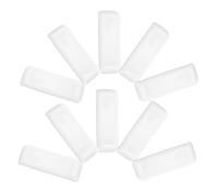 Kichvoe Porta Bacchette in Materiale Ceramico Bianco 24 Pezzi, Resistente alle Macchie d'Acqua, Facile da Lavare, Design Minimalista Scanalatura Curva per Ristoranti e Tavole da Pranzo