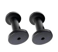 Kichvoe Porta Filati in Legno 2 Pezzi Bobine da Cucito 5x6 Cm Porta Rocchetti per Maglieria e Uncinetto per Uso Domestico e Fai da Te Artigianale