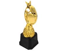 Kichvoe Premio in Plastica a Forma di Stella Oro per Design Elegante, per Competizioni Sportive e attività di Valutazione Scolastica Riutilizzabile