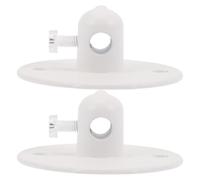 Kichvoe Pressacavi in Ferro 2 Pezzi per Lampade da Soffitto, Morsetti per Luci Sospese Fissaggio a Vite, Clip per Cavi Alimentazione, Blocca e Protegge i Cavi per Impianti di