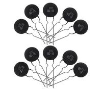 Kichvoe Resistori Termistore Ntc 0,125w Nero 20 Pezzi Limitatore di Spunto in Materiale Sintetico per Alimentatori Switching e Altri Dispositivi
