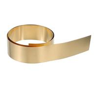 Kichvoe Rotolo Lamina di Ottone 0,5mm X 50mm X 1m, Striscia per Artigianato e Lavorazioni Meccaniche, Foglio Resistente All’abrasione per Raccordi Idraulici e Accessori Automobilistici,
