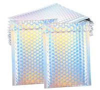 Kichvoe Sacchetti di Spedizione a Bolle D’aria 12 Pezzi Autoadesivi per Imballaggio Resistente Effetto Ammortizzante, Buste Postali Sigillanti per Piccoli Oggetti e Spedizioni Sicure