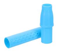 Kichvoe Set 19 Pezzi Raccordi per Stendibiancheria Telescopici Blu, Connettori per Aste Porta Abiti senza Attrezzi, Accessori per Balcone, Lavanderia e Bagno, Parti di Ricambio Robuste