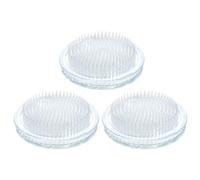 Kichvoe Set 3 Pezzi Portafiori in Plastico Trasparente Forma Rotonda, Supporta Assorbimento Acqua e Nutrienti per Composizioni Floreali Stabili e Perfette