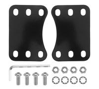 Kichvoe Set di Adattatori per Montanti Parafango Anteriore Moto 21" con Staffe di Sollevamento e Piastra di Montaggio, Kit Riser Parafango Ruota Anteriore Compatibile con Moto Touring