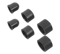 Kichvoe Set di Boccole in Pu Resistenti all'Usura per Skateboard, 6 Pezzi in 3 Misure Diverse da 12mm, 16mm e 18mm, Adatte alla Maggior Parte dei Camion da Skateboard