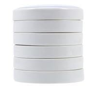 Kichvoe Set di Vassoi in Ceramica a 5 Strati Coperchio per Pittura, Palette per Pigmenti Acquerellabili e Vassoio per Pennelli, Strumento di Pittura per Acquerelli, Guazzo e Acrilici,