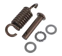 Kichvoe Set Molle per Altalena da Veranda in Metallo Resistente, Ganci a Molla Silenziatore per Sedia Sospesa, Accessori per Amaca da Esterno e Interno, Kit Fissaggio Sicuro e Stabile