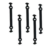 Kichvoe Smorzatori in Silicone per Racchette da Tennis Lunghi, Set da 5 Ammortizzatori Antivibrazione Portatili per Ridurre Gomito del Tennista, Accessori Professionali per Migliorare