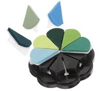 Kichvoe Stamp Ink Pad in Plastico con Effetti di Tampone Variabili, per Craft Works e Progetti Creativi, Design Leggero per Uso Domestico e Studenti