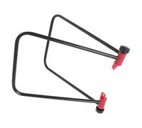 Kichvoe Supporto per Biciclette Pieghevole in Ferro Nero, Cavalletto Bici Robusto e Facile da Trasportare, per Mountain Bike e Manutenzione