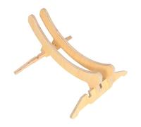 Kichvoe Supporto per Parcheggio Bici in Legno Stabile e Portatile, Porta Biciclette da Terra Regolabile per Mountain Bike e Bici da Strada