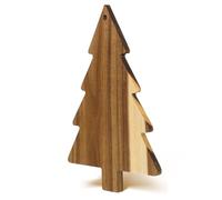 Kichvoe Tagliere per a Forma di Albero di Natale, Tagliere in Legno, Vassoio per Antipasti E Formaggi a Forma di Albero di Natale, Vassoio per Servire Sushi, Frutta, Verdura, Snack, Pane E Antipasti