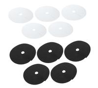 Kichvoe Telo Pacciamatura Antierbacce Tessuto Non Tessuto 20 Pezzi 25 Cm Diametro per Frutteto Giardinaggio Esterno Copertura Terreno Traspirante Biodegradabile