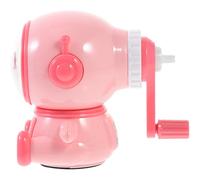 Kichvoe Temperamatite Manuale a Forma di Astronauta Regolabile Rosa Manovella per Scuola e Ufficio Strumento per Temperare Matite